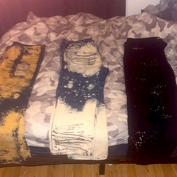 3 pair of jeans size 44 x 32